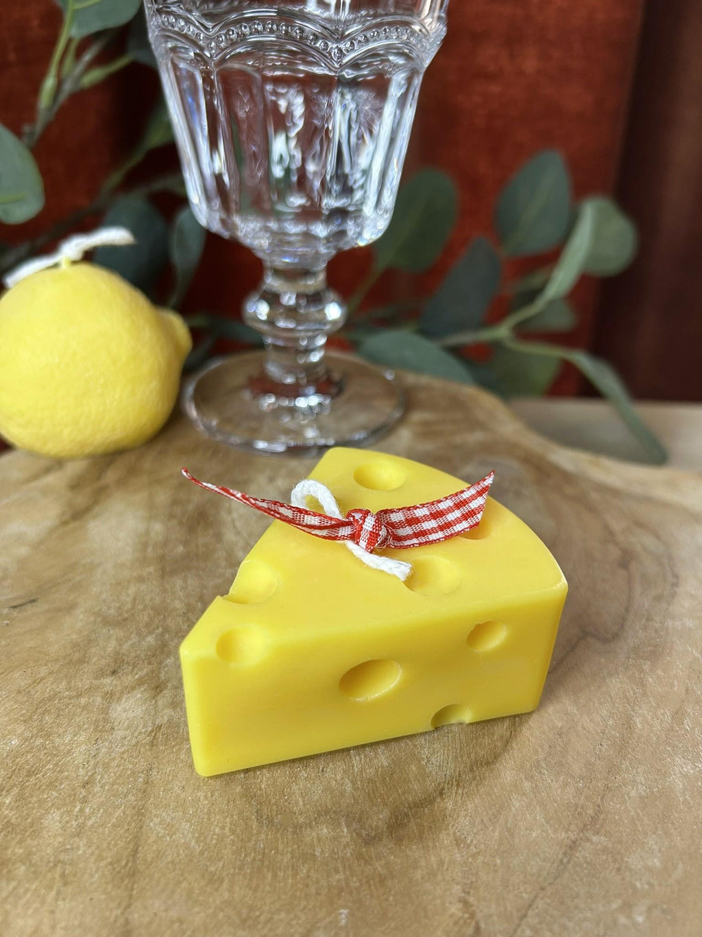 Cheese Candle, Gourmet Candle, Scented Candle, Table Decoration, Decoration Idea, Gift Idea, Original Gift, Kitchen Decoration, Artisanal.