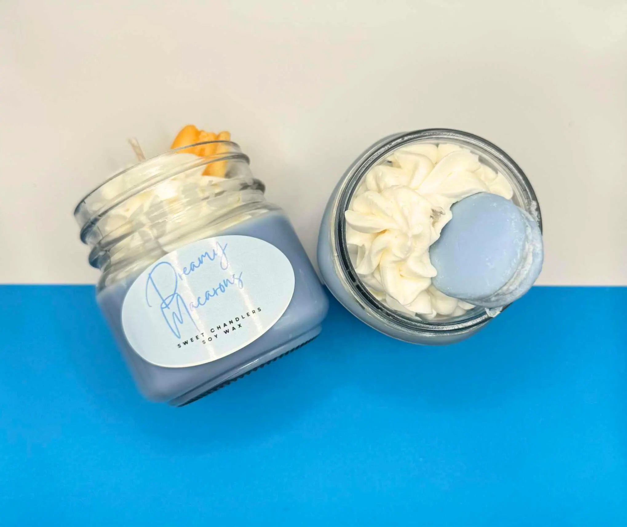 Dreamy Macarons Dessert Candle| Sweet Scent | Gift Ideas |Unique Candles | Whipped