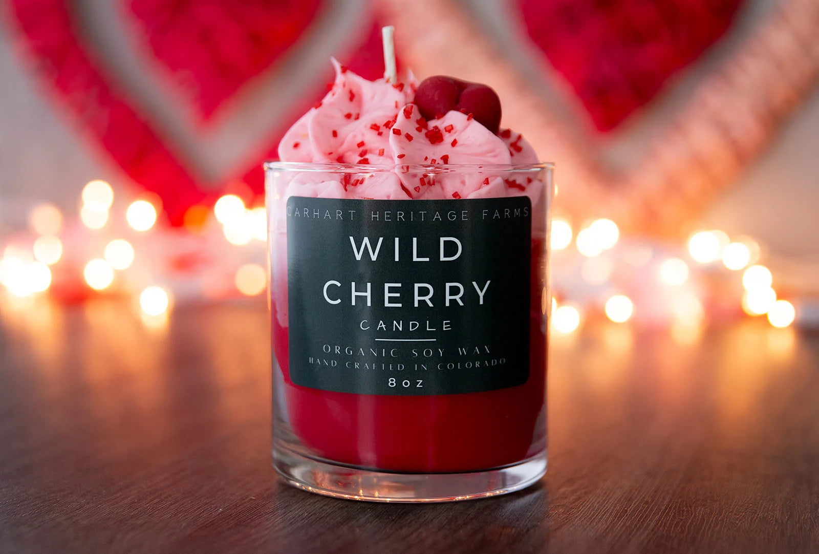 Wild Cherry Dessert Candle