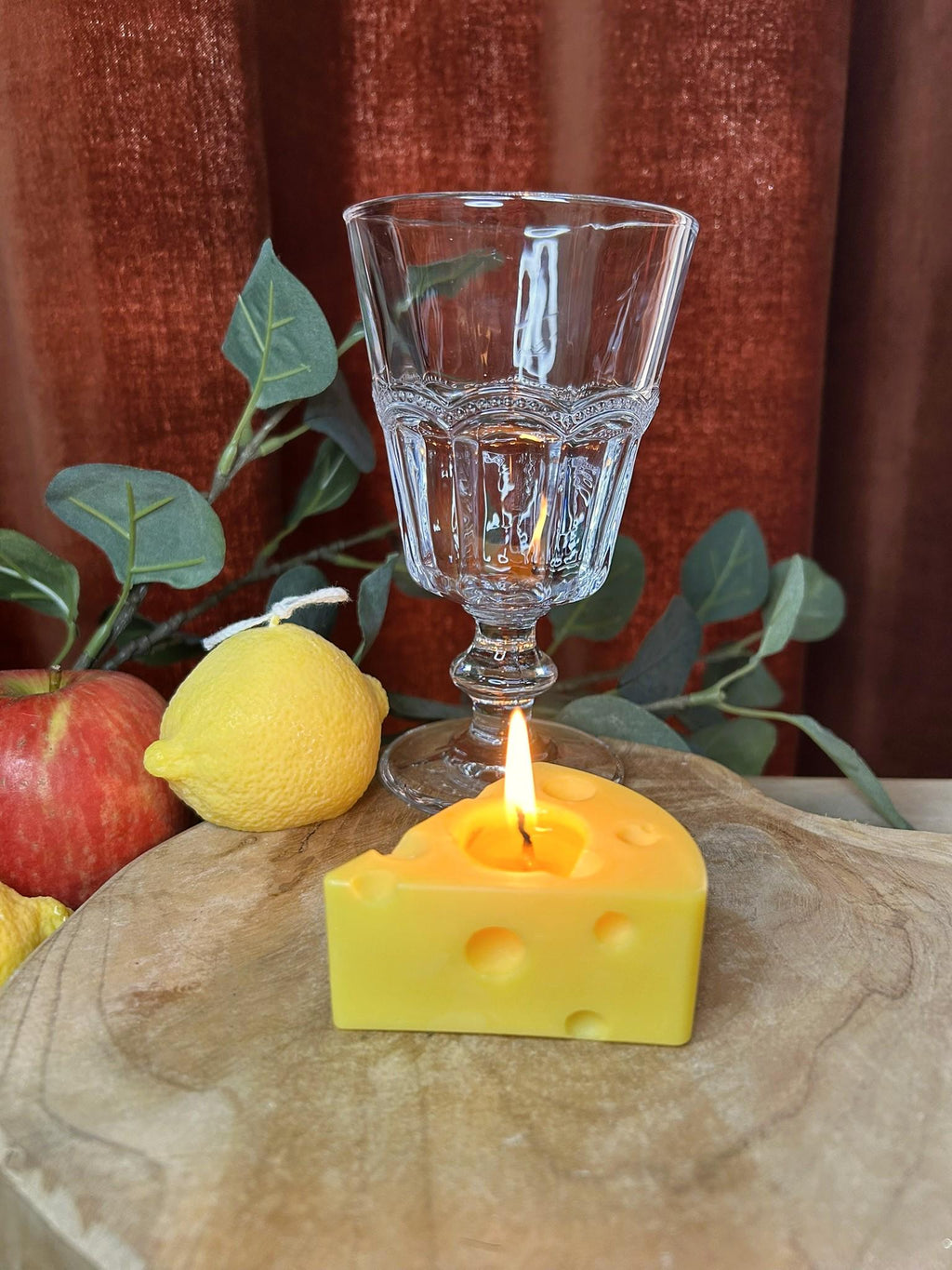 Cheese Candle, Gourmet Candle, Scented Candle, Table Decoration, Decoration Idea, Gift Idea, Original Gift, Kitchen Decoration, Artisanal.