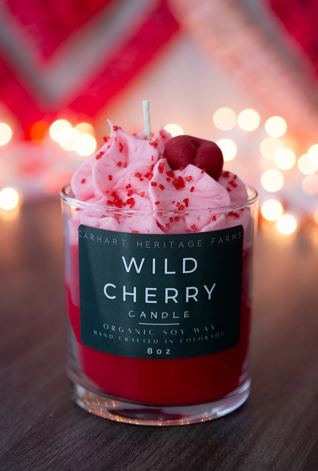 Wild Cherry Dessert Candle