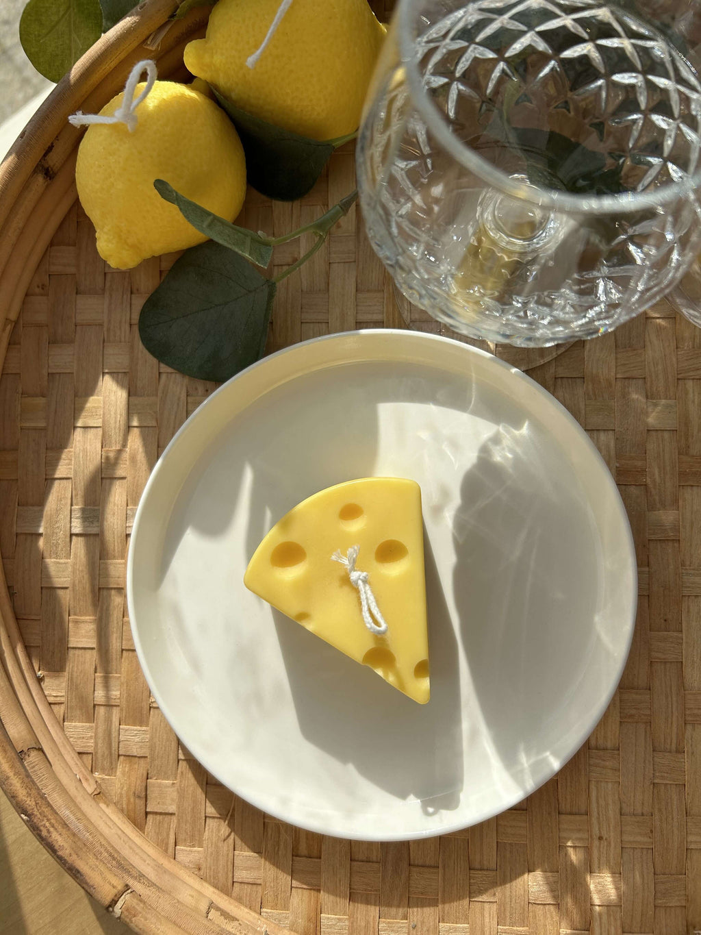 Cheese Candle, Gourmet Candle, Scented Candle, Table Decoration, Decoration Idea, Gift Idea, Original Gift, Kitchen Decoration, Artisanal.