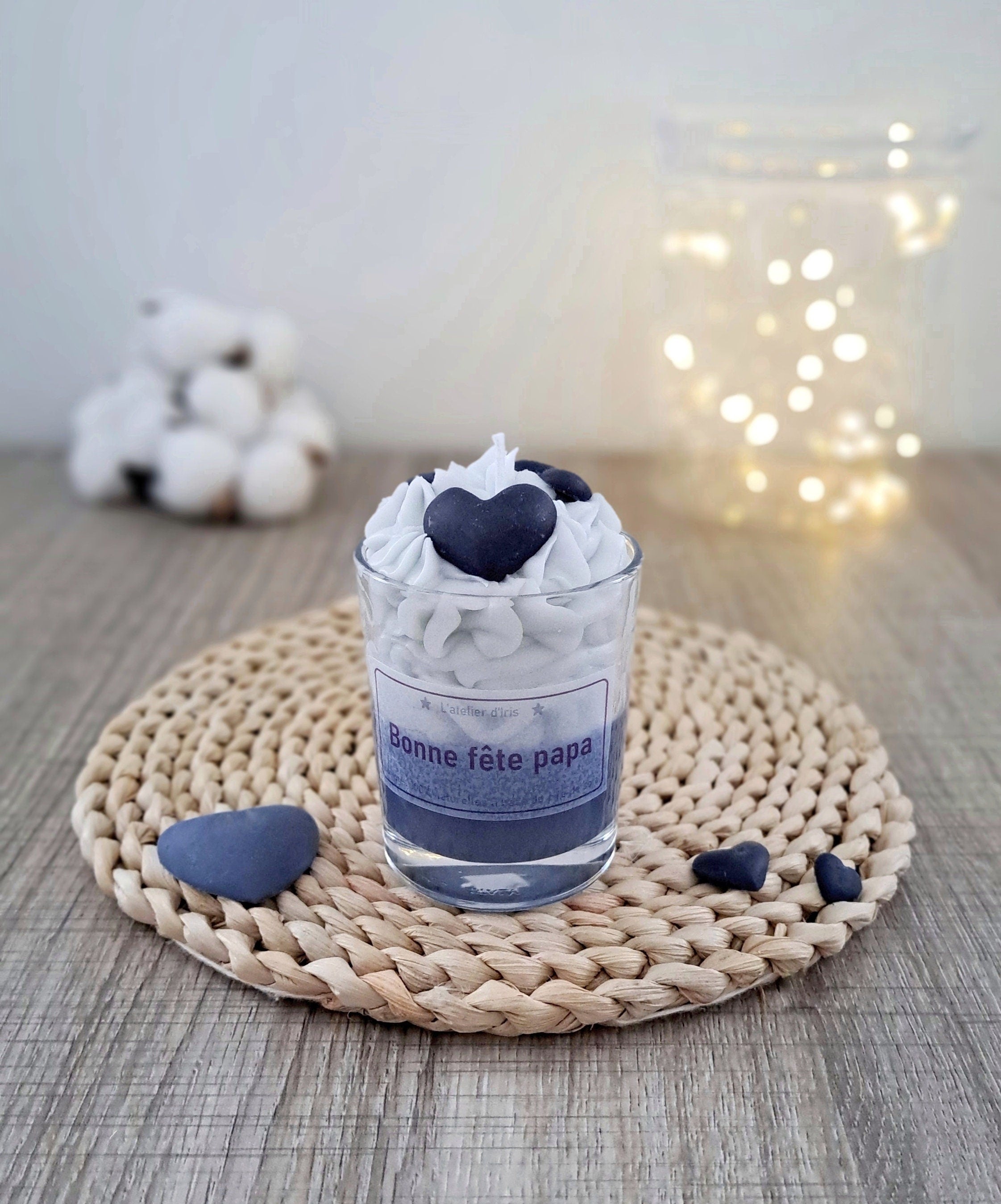 Gourmet and Scented Candle Customizable Love Theme